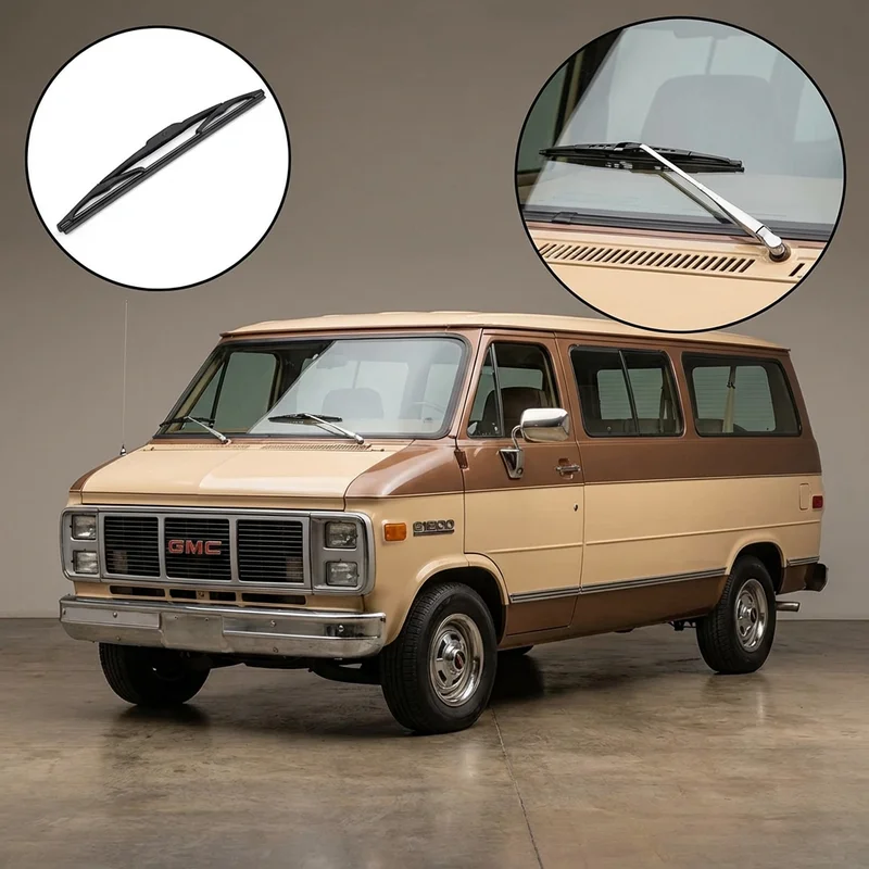 Passenger Side Wiper Blade for GMC G15/G1500 Van (1967 - 1974) - 1